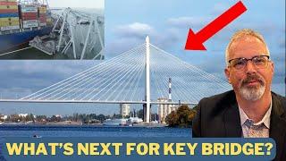 How will the Key Bridge in Baltimore be Rebuilt?