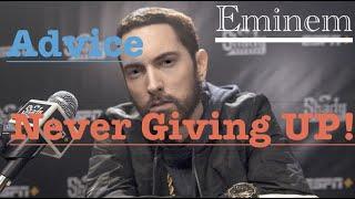 Eminem Never Giving UP!  #Eminem #MusicIndustry #shorts  #Advice #musicbusinessmadeeasy