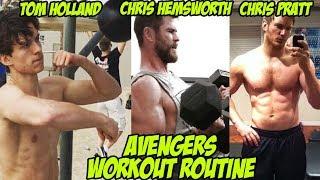 AVENGERS 4: ENDGAME Cast's Workout Routine - Best Excersises of Marvel Cast