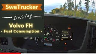 POV Driving Volvo FH - Fuel Consumption