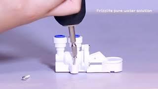 Frizzlife leak stop valve for water filters and reverse osmosis system