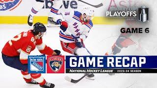 Gm 6: Rangers @ Panthers 6/1 | NHL Highlights | 2024 Stanley Cup Playoffs