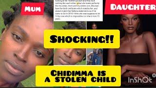 Was Chidimma stolen from her real mum? Real family speaks up