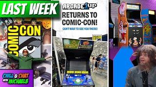 Arcade1UP Makes Moves, Quarter Arcades & New Wave Toys Remember The 80's & Comic-Con 2024!