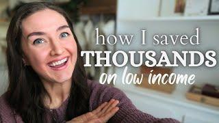 EXTREME FRUGAL LIVING BELOW YOUR MEANS - TIPS ON LOW INCOME + NO BUY YEAR + LOW BUY YEAR