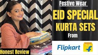 FLIPKART Eid Special Kurta Set Haul || Tryon || Honest Review || Vaishali’s World #eid