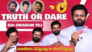 Truth or Dare With Sai Dharam Tej | Sai Dharam Tej Exclusive Interview | IndiaGlitzGold