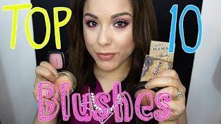 Top 10 Favorite Blushes  SuperAshley127