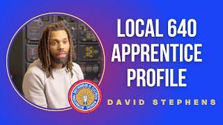 Meet IBEW 640 Apprentice David Stephens!