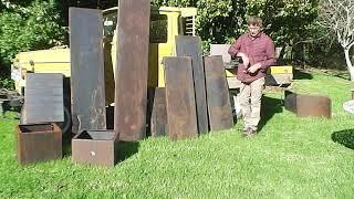 corten steel retaining wall how to