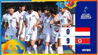 Full Match| AFC U17 Women's Asian Cup Indonesia 2024™ | Group A | Indonesia vs DPR Korea