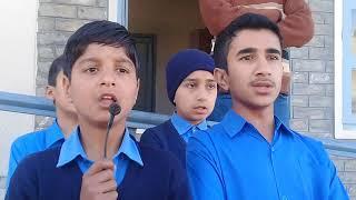 Scout tarana (chand taron main too)  beautifully recited gmhs havelian students district abbottabad