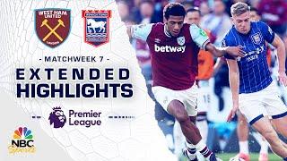 West Ham United v. Ipswich Town | PREMIER LEAGUE HIGHLIGHTS | 10/5/2024 | NBC Sports