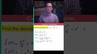Power Rule - math in a minute #calculus #derivative #education #maths