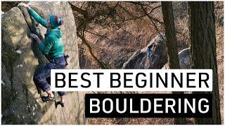 Outdoor Bouldering Area for Beginners