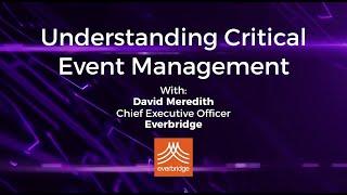 Mohit Sagar interviews David Meredith, CEO Everbridge - Highlights