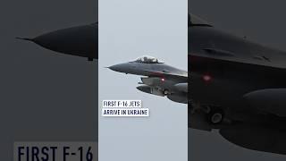 First F-16 jets arrive in Ukraine