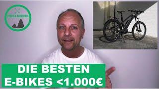 E Bike unter 1.000 Euro kaufen: Worauf achten? (2022)