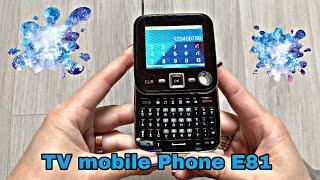 TV Mobile Phone E81 with Qwerty Keypad (Replica of Nokia 7705 Twist) 2SIM+JAVA+TV+FM Phone review