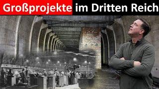 Riesige unterirdische Rüstungsproduktion aus den zweiten Weltkrieg- Untertageverlagerung Zement B