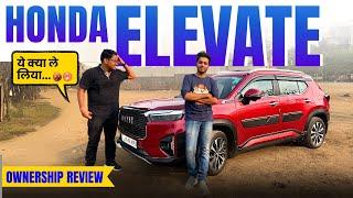 Honda Elevate Ownership Review - Mileage, Top Speed, Drive Review in Hindi - Petrol ZX Variant