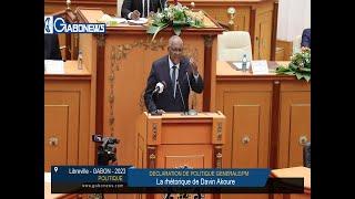 GABON/POLITIQUE:  Déclaration de politique générale  , la rhétorique  de Davin Akoure