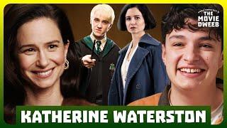 Katherine Waterston Talks About A Harry Potter Reunion With Tom Felton ‍️ | The Movie Dweeb