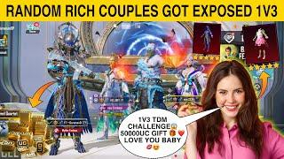 RANDOM RICH COUPLES EXPOSED 1V3 TDM CHALLENGE  SHOCKED AFTER SEEING MY ALL X-SUIT MAX ️