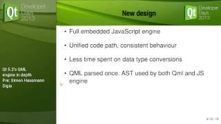 QtDD13 - Simon Hausmann - Qt 5.2's QML engine in depth