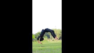 Round off backhand spring and back flip #shorts #youtubeshorts #flip #video #shortsfeed