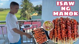 NAG IHAW KAMI NI BAL NG ISAW NG MANOK | ISAW BARBECUE