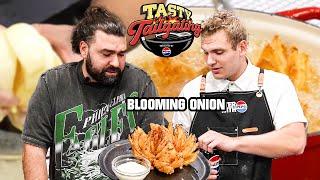 Preparing The Ultimate Blooming Onion | Tasty Tailgating Ep. 7