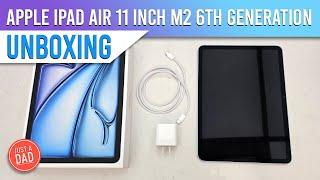 Apple iPad Air 11-inch M2 6th Generation UNBOXING