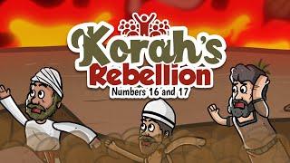 Korah's rebellion | Animated Bible Stories | My First Bible | 29