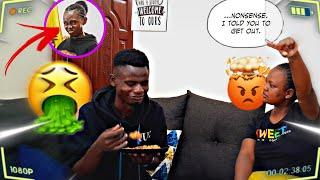 YOUR COOKING IS BAD  ||  PRANK ON @ceeleon6247 SHE GOT MAD BAD