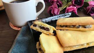 RUM RAISIN CREAM COOKIES ラムレーズンクリームクッキー