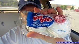 Reed Reviews Hostess Snowballs