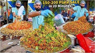 India's HIGHEST SELLING Tadke Wale Masala Chole Kulche  Street Food India