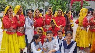 Sonipat Murthal Road School Girl Dance #school #school girl dance #murthal road school dance