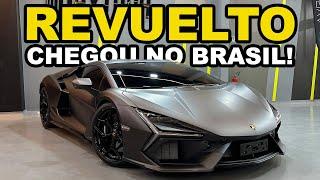 Lamborghini REVUELTO de 1.015cv no BRASIL!