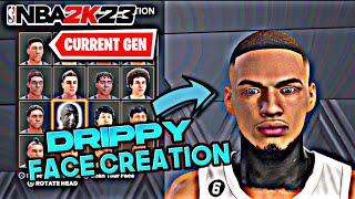DRIPPY FACE CREATION TUTORIAL NBA 2K23 CURRENT GEN 