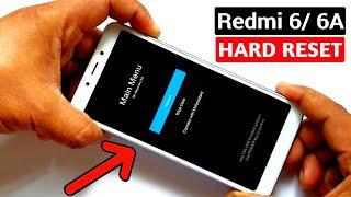 Xiaomi Redmi 6/ 6A Hard Reset |Pattern Unlock |Factory Reset Easy Trick With Keys