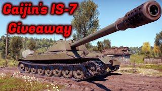 Chasing The Older Brother Event + IS-7 GIVEAWAY DETAILS [War Thunder]