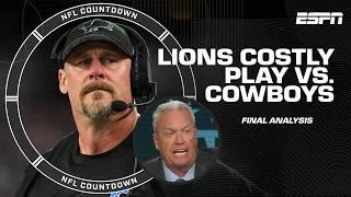 Rex Ryan analyzes what went WRONG in the Lions' costly loss to Cowboys | NFL Countdown