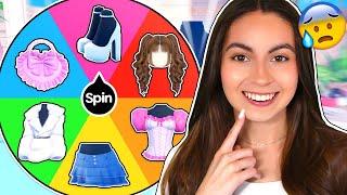 WHEEL DECIDES My OUTFITS in DRESS to IMPRESS!