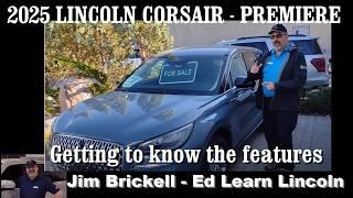 2025 Lincoln Corsair Premiere - getting to know the features