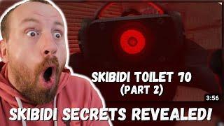 SKIBIDI ORIGINS REVEALED! skibidi toilet 70 (part 2) REACTION!!!