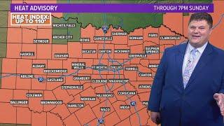 DFW Weather: Heat advisories continue in North Texas