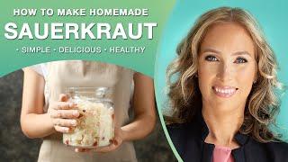 How To Make Homemade Sauerkraut | Homemade Sauerkraut Recipe | Dr. J9 Live