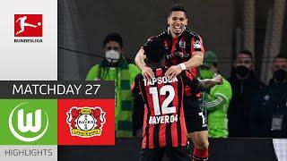 VfL Wolfsburg - Bayer 04 Leverkusen 0-2 | Highlights | Matchday 27 – Bundesliga 2021/22